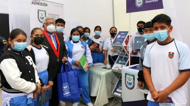 En Feria Llapanchikpag Justicia se realizó orientación vocacional a los jóvenes