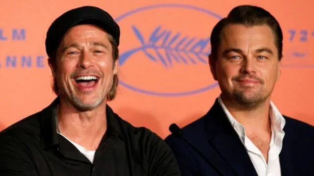 Brad Pitt bromea sobre rumor de romance con Leonardo DiCaprio