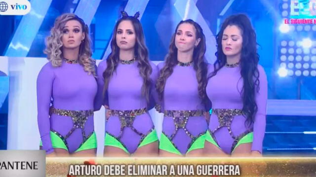 Angie Arizaga, Luciana Fuster, Paloma Fiuza y Michelle Soifer en Divas  Foto: captura