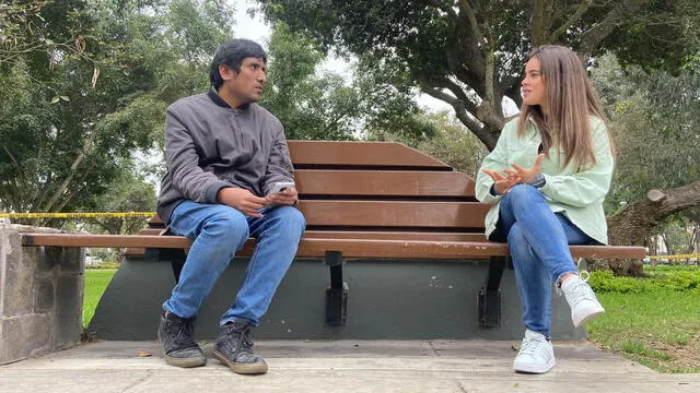 El periodista de La República, Edu Gamboa, tuvo una interesante y amena conversación con Silvana Cañote. Foto: La República.
