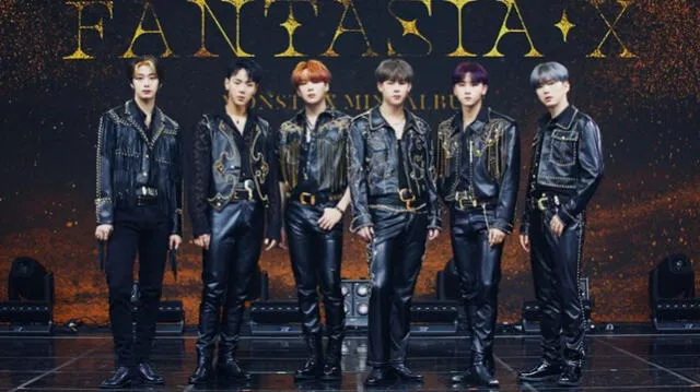 MONSTA X en el showcase de FANTASIA X, su más reciente comeback. Foto: Starship