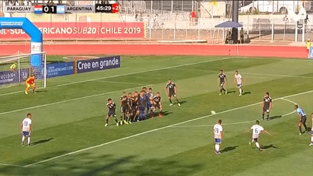 Argentina 1-1 Paraguay Sub 20: empate por el Sudamericano de Chile [RESUMEN]