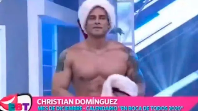Dorita Orbegoso quedó impresionada con la figura de Christian Domínguez