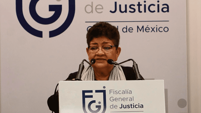 Ernestina Godoy es la titular de la Fiscalía General de Justicia de la Ciudad de México. Foto: Reforma.
