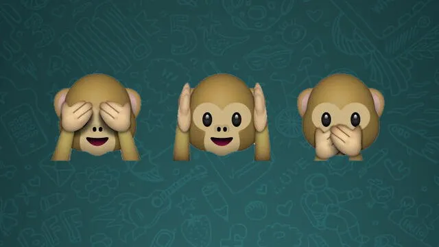 WhatsApp: conoce el singular significado del emoji del monito tapándose la boca