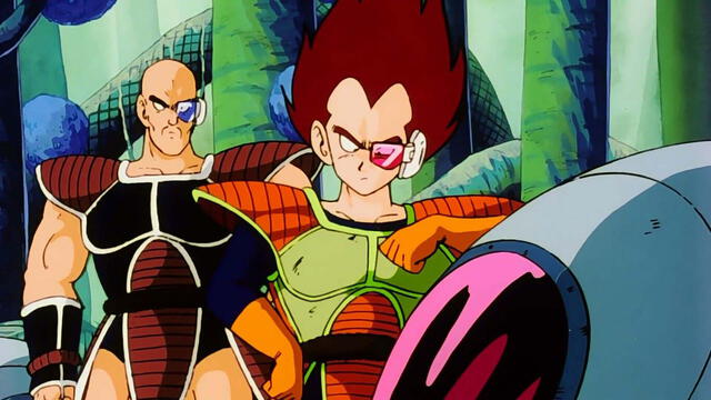 Vegeta, pelo rojo