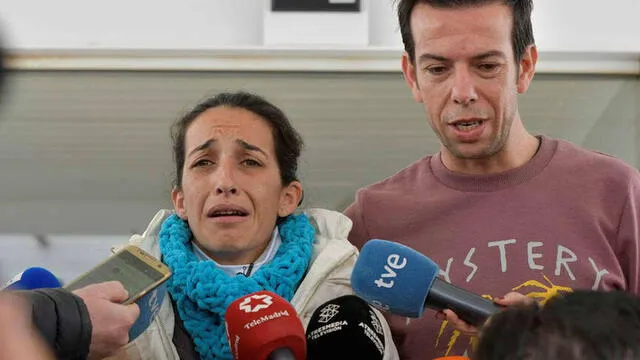 Patricia y Ángel, padres de Gabriel, solicitando al presunto secuestrador de Gabriel que lo devuelva. Foto: El Español