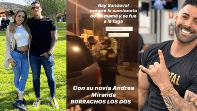 Ray Sandoval: Quién es Andrea Miranda, la pareja del futbolista fue también fue detenida