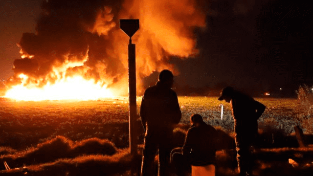 Las impactántes imágenes que dejó la explosión del gasoducto en México [FOTOS]