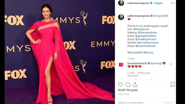 Catherine Zeta-Jones Instagram