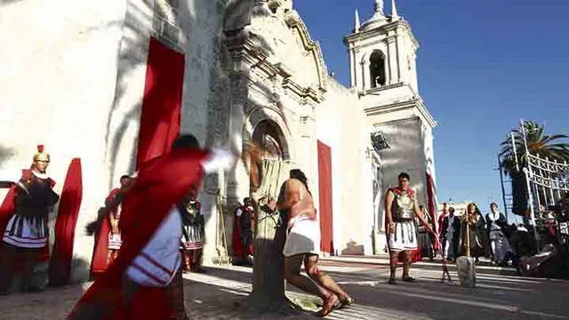 Cristo de Paucarpata ora para que la corrupción no siga matando al Perú