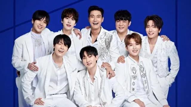 Solo 8 de 9 integrantes activos de Super Junior participan en la gira mundial Super Show 9. Foto: Label SJ   