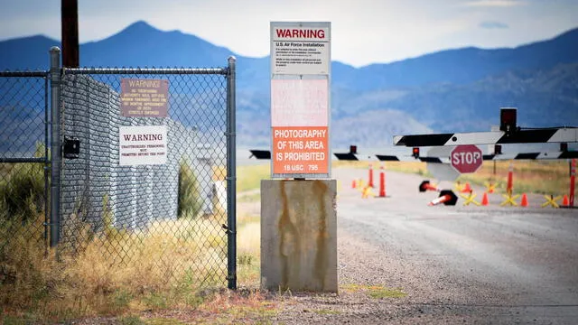 El área 51 esta ubicado en el Estado de Nevada, Estados Unidos. Foto: AFP   