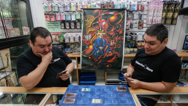 En Arenales también se realizan torneos de Yu-Gi-Oh! Foto: Antonio Melgarejo/La República   