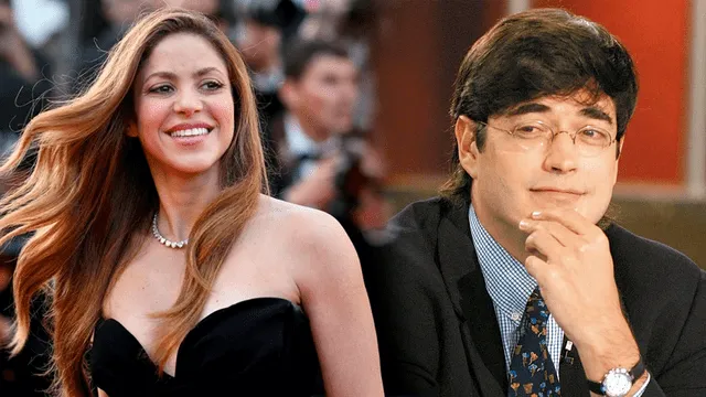 Shakira y Jaime Bayly. Foto: composición LR/difusión   
