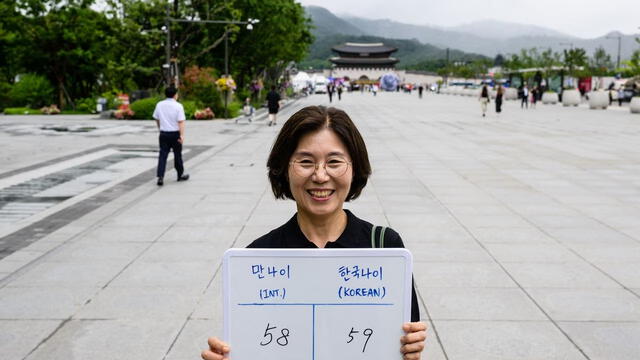 La edad en Corea del Sur ahora será según el método internacional. Foto: AFP   