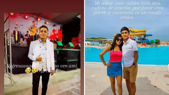  Mensajes de la pareja de Kevin Pedraza. Foto: composición LR/Jhanina Tocto   
