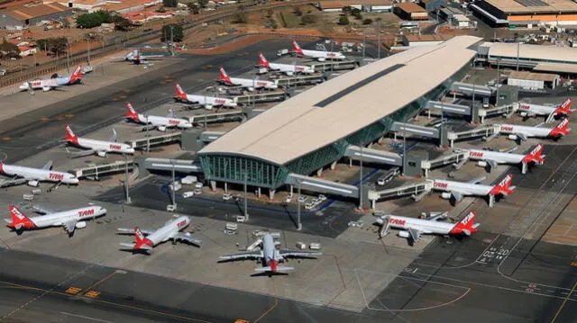  El Aeropuerto Internacional de Brasilia es de los más importantes de Brasil. Foto: Mega Construcciones<br>    