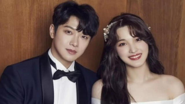  Minhwan y Yulhee registraron su unión civil en 2018 y celebraron su boda en 2019. Foto: Naver   