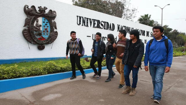  San Marcos es una de las universidades más grandes del Perú. Foto: Andina    