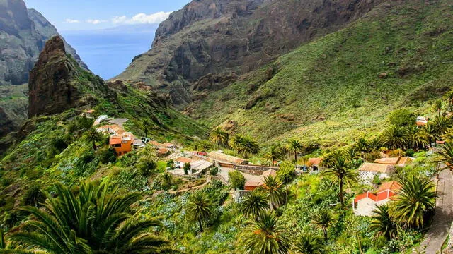  Masca es famosa por ser el punto de partida de una de las rutas de senderismo más espectaculares de Tenerife, el Camino de Masca, que desciende hasta la costa a través de un espectacular barranco. Foto: Hola Islas Canarias   