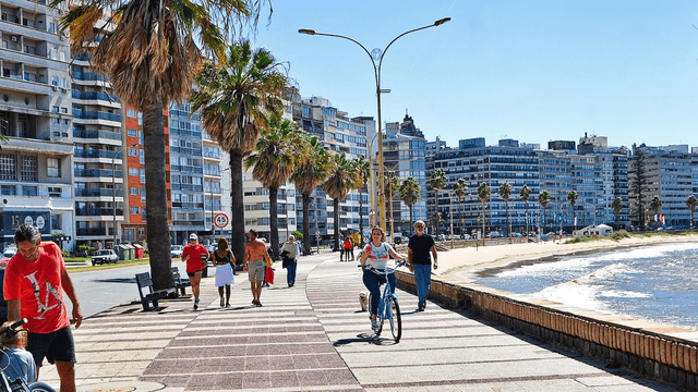 Montevideo aparece como la ciudad con mayor calidad de vida de la región, según un informe de Mercer. Foto: Ámbito   