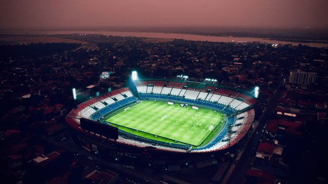 Estadio Defensores del Chaco. Foto: Selección Colombia   