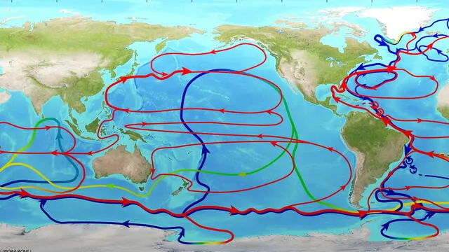  Recientemente, se descubrió que la interacción entre las corrientes oceánicas era más compleja de lo que se estimaba hace años. Foto: NOAA   