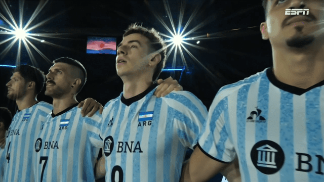 El himno nacional de Argentina ya retumbó en Brasil. Foto: Star Plus   