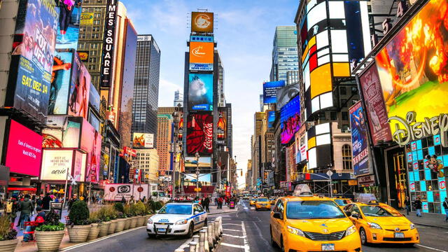 Nueva York alberga al Times Square, que originalmente se llamaba Longacre Square. Foto: Planet of Hotels. 
