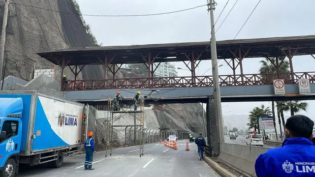 El mes pasado se restringió el tránsito en la zona por el accidente. Foto: Municipalidad de Barranco   