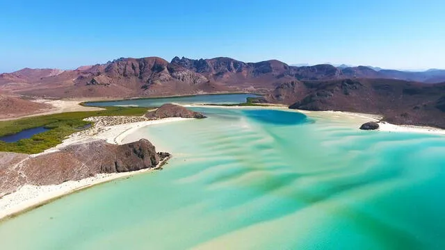  Playa Balandra logró posicionarse como la mejor de América Latina. Foto: Visita Los Cabos.   