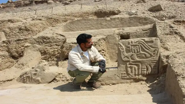 Este descubrimiento se llevó a cabo en el Complejo Arqueológico Los Paredones de la Otra Banda - Las Ánimas. Foto: Gobierno del Perú Este descubrimiento se llevó a cabo en el Complejo Arqueológico Los Paredones de la Otra Banda - Las Ánimas. Foto: Gobierno del Perú