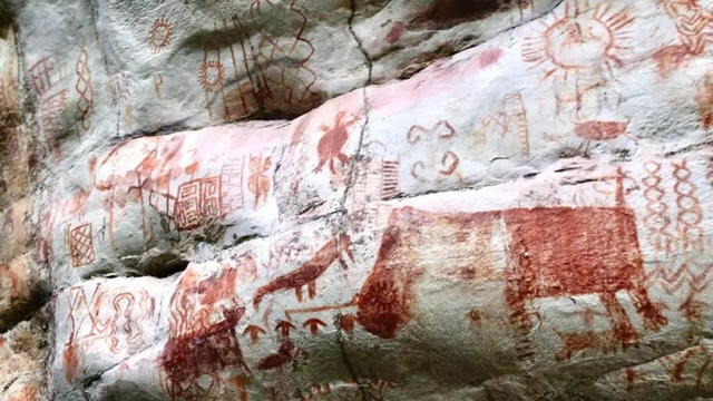 Chiribiquete cuenta con una ubicación remota y condiciones naturales que han permitido que las pinturas se mantengan intactas a lo largo de los siglos. Foto: AFP   