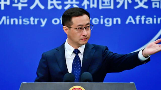  El canciller chino, Lin Jian, insta a respetar los intereses chinos. Foto: Gobierno de China   