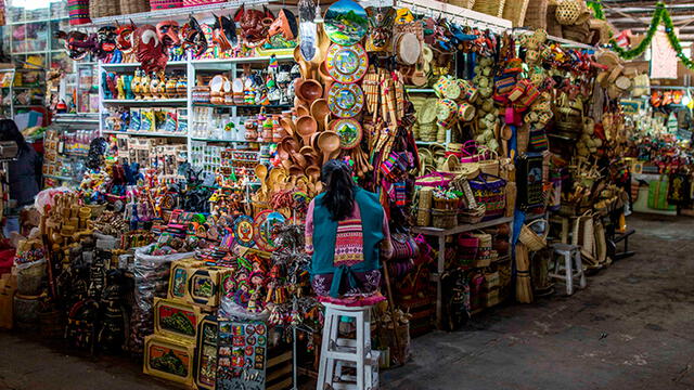  Mercado de Central de San Pedro. Foto: RPP    