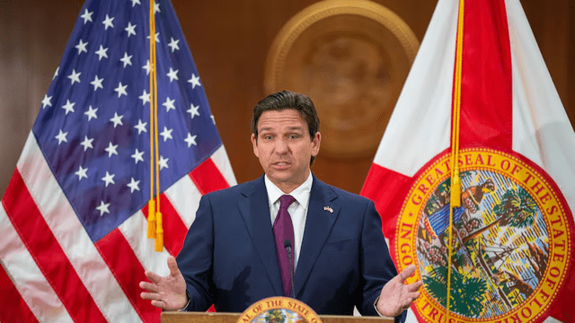 DeSantis es gobernador del estado de Florida desde el 2019. Foto: TBT    