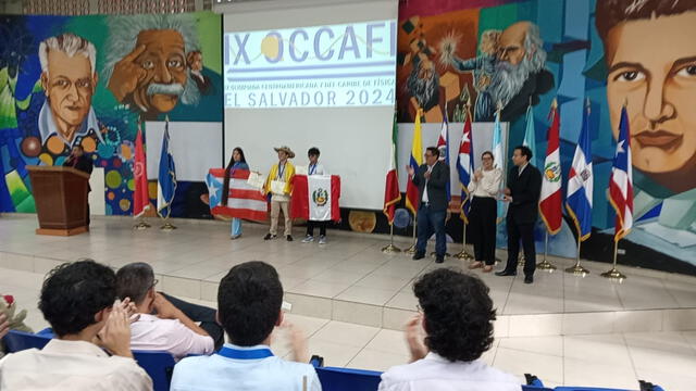 Un peruano se coronó campeón absoluto de las olimpiadas de Fisica en El Salvador. Foto: difusión   