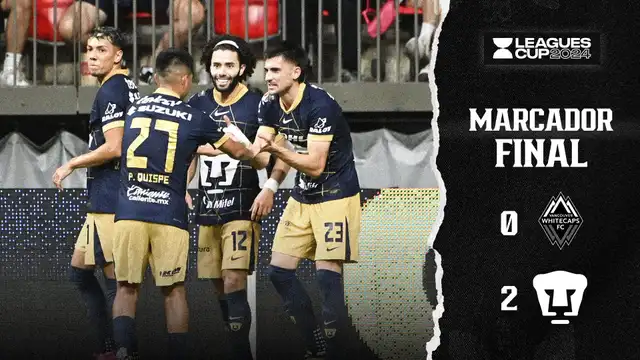 Resultado final de los felinos. Foto: Pumas UNAM Resultado final de los felinos. Foto: Pumas UNAM