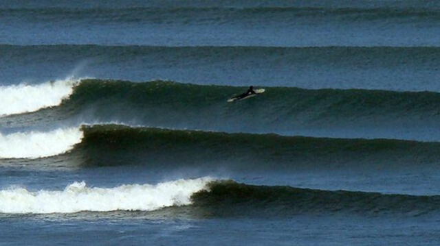  Esta ola se ubica en el Puerto Chicama, en la región de La Libertad. Foto: Surfea como puedas   