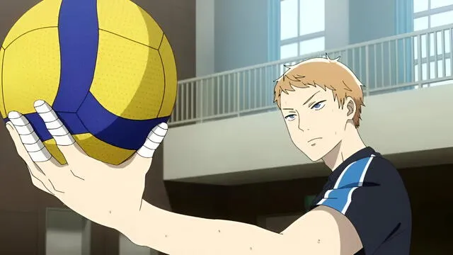  '2.43 Seiin High School Boys Volleyball Team'. Foto: Crunchyroll   