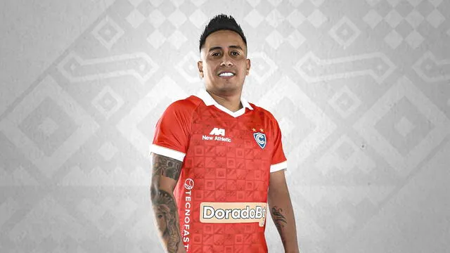  Christian Cueva es nuevo jugador de Cienciano. Foto: Cienciano   