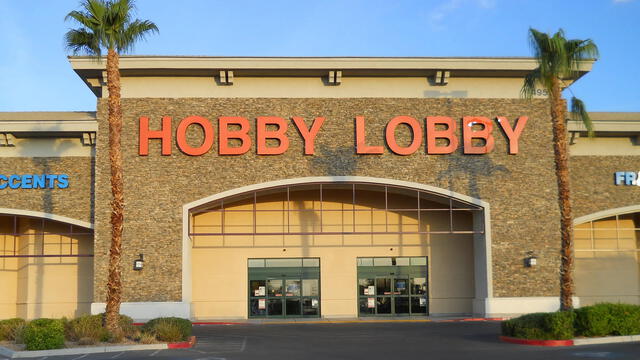  La famosa cadena de Hobby Lobby está ofreciendo sus artículos con un increíble descuento. Foto: Hobby Lobby   