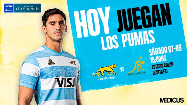 Los Pumas jugarán un partido clave contra Australia. Foto: los Pumas   