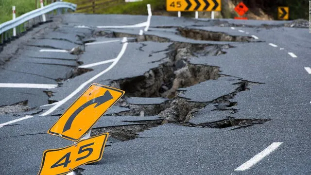  Una muestra de lo que puede originar un terremoto de fuerte magnitud. Foto: difusión   