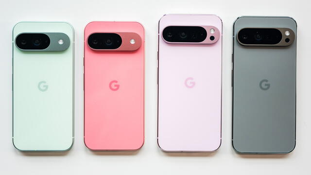  Estos son los colores del Google Pixel 9. Foto: Google   