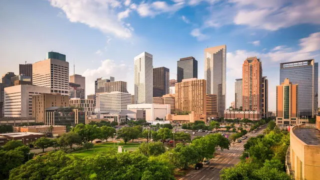  Así luce la ciudad de Houston en Estados Unidos. Foto: difusión 