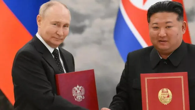 Las relaciones entre Rusia y Corea del Norte cada vez son más estrechas. Foto: Sputnik/Kristina Kormilitsyna/Kremlin   