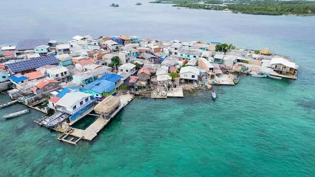 Esta isla es un ejemplo extraordinario de convivencia y optimización del espacio. Foto: Hector Pertuz 