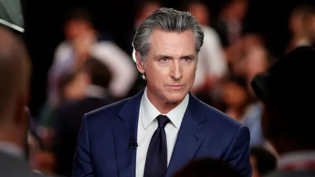  Gavin Newsom es el gobernador de California. Foto: difusión 